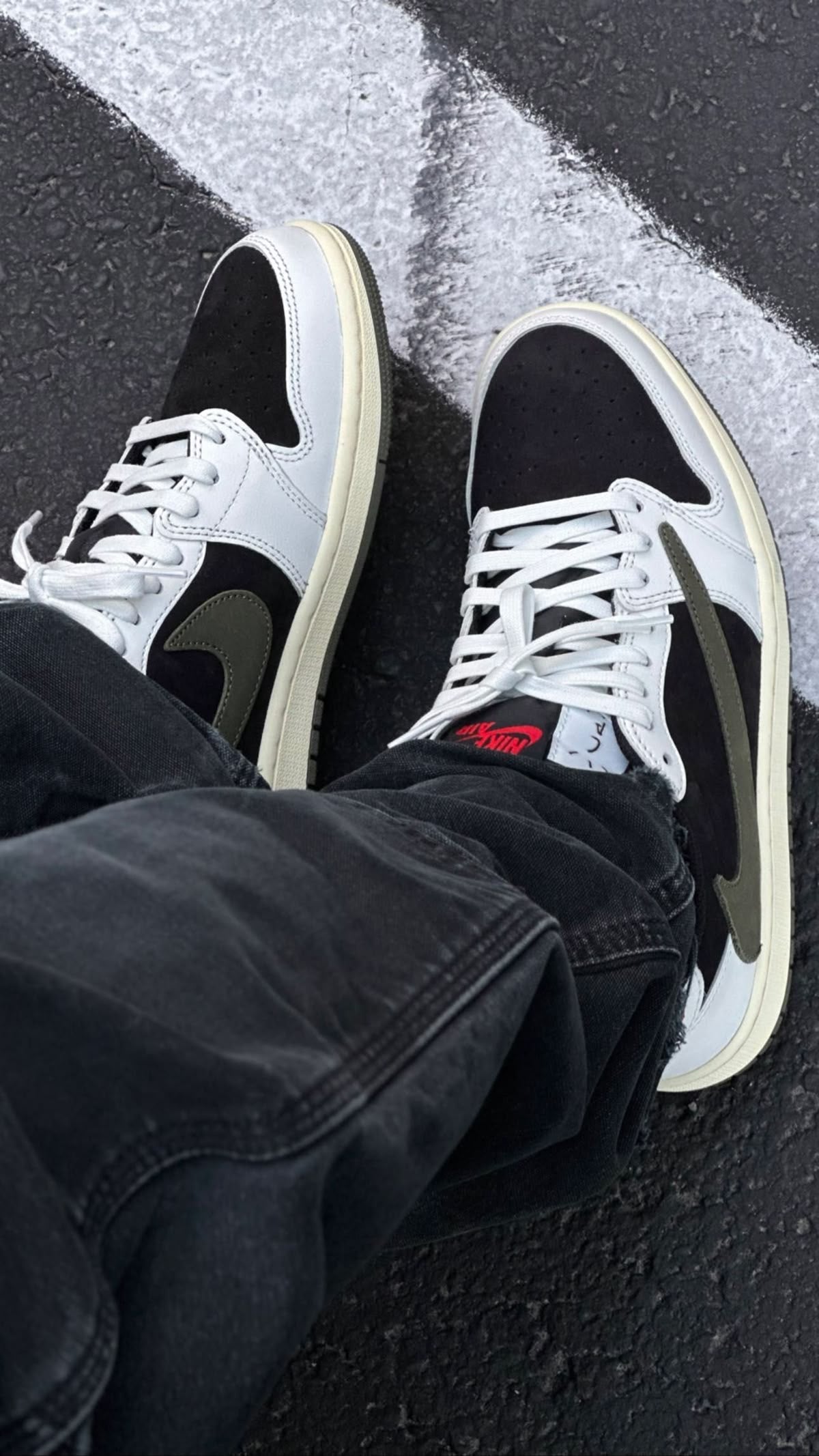 Jordan 1 Low Travis Scott Olive ⭐⭐⭐⭐⭐