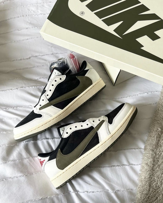 Jordan 1 Low Travis Scott Olive ⭐⭐⭐⭐⭐