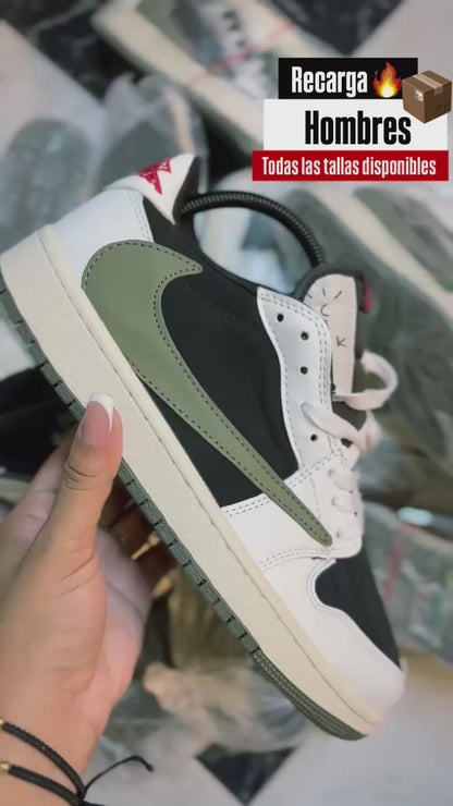 Jordan 1 Low Travis Scott Olive ⭐⭐⭐⭐⭐