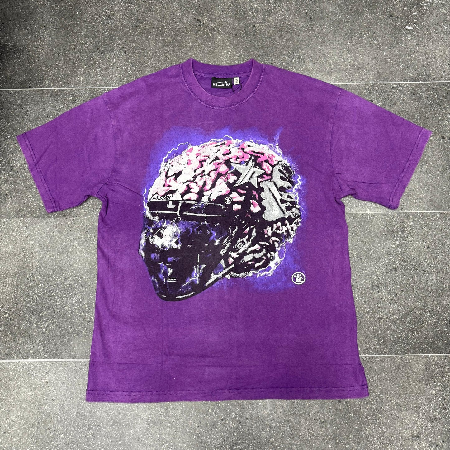 Camiseta Hellstar Edition acid purple