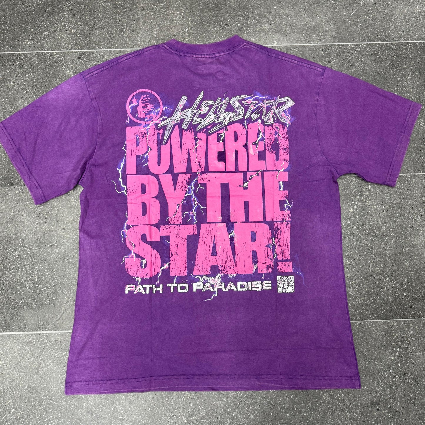 Camiseta Hellstar Edition acid purple